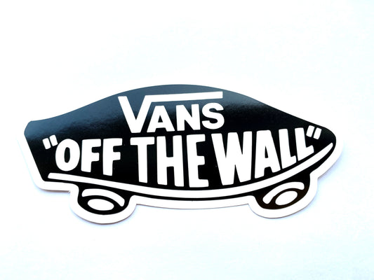 VANS Turtle sticker 110mm BLACK