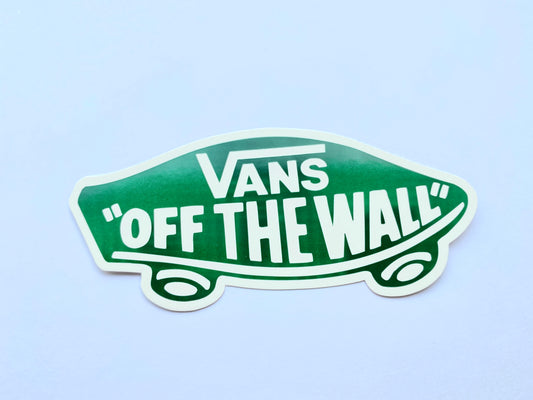 VANS Turtle sticker 110mm GREEN