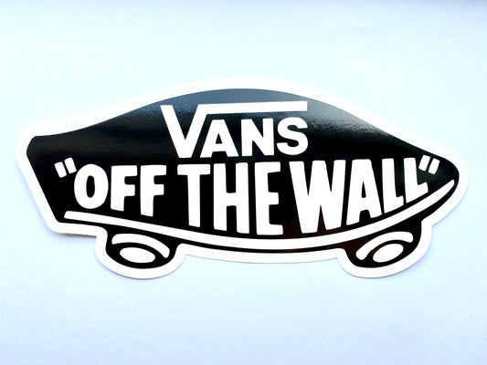 VANS Turtle sticker 200mm BLACK